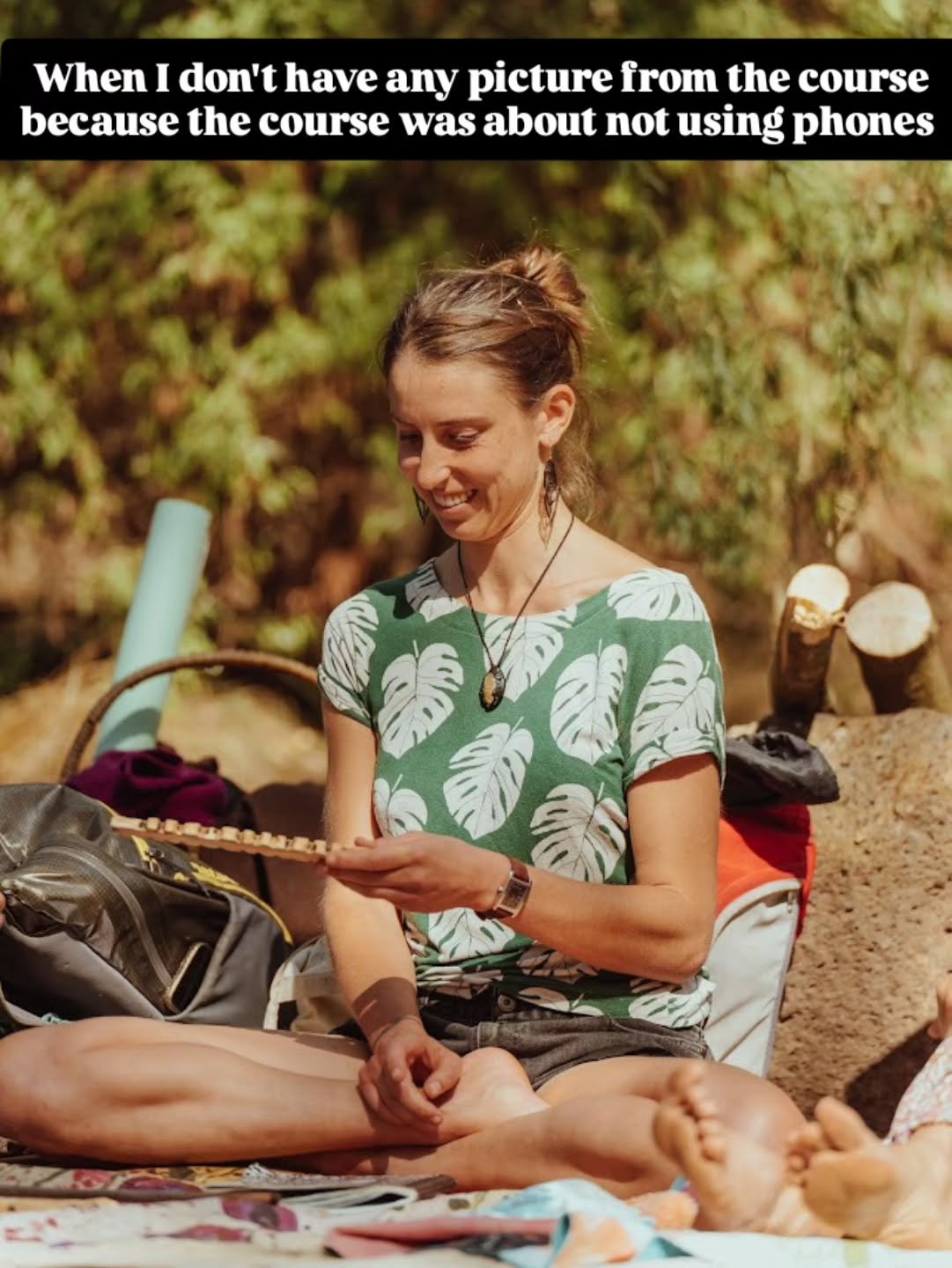 This mysterious idea, which had been dreaming through me during my seven months in the wilderness, finally began on Monday, with the launch of Earth Time: The Lost Art of Being Human. 

15 of us gathered in the parklands on a beautiful quiet February