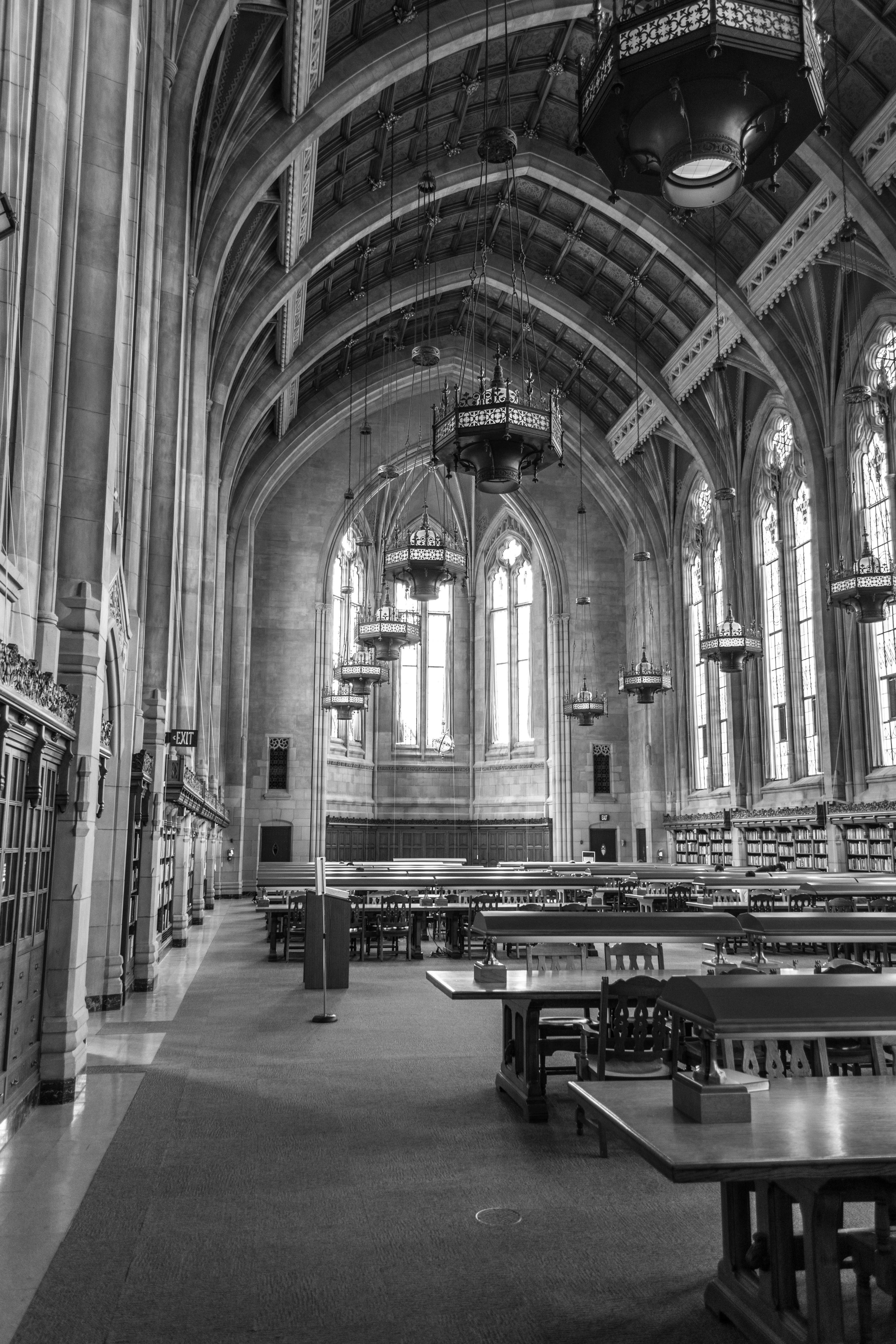 Inside the study room at UW