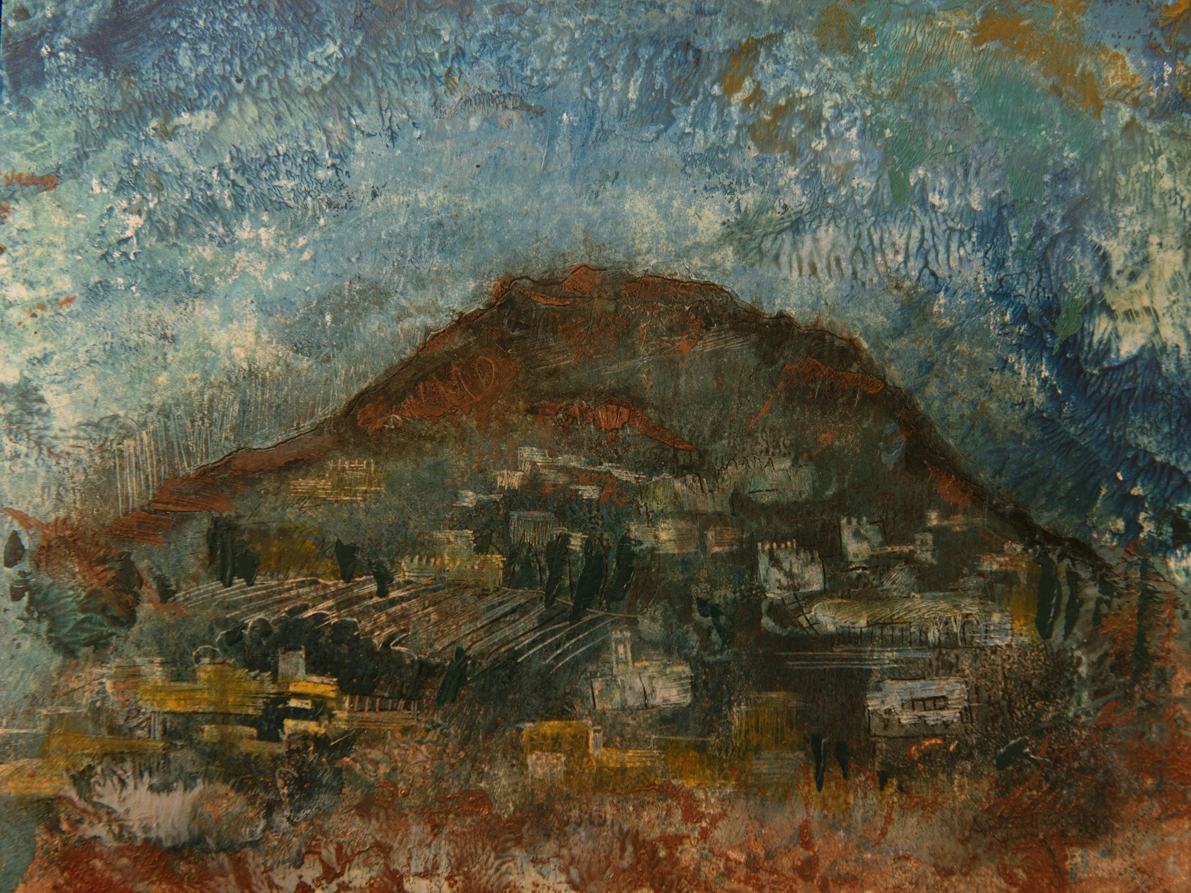 Night Chaouen-2018-Encaustic-6x8-6x8.jpg
