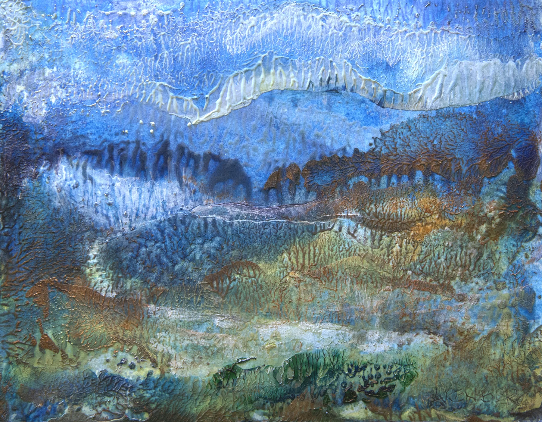 "Silver Staircase" SOLD