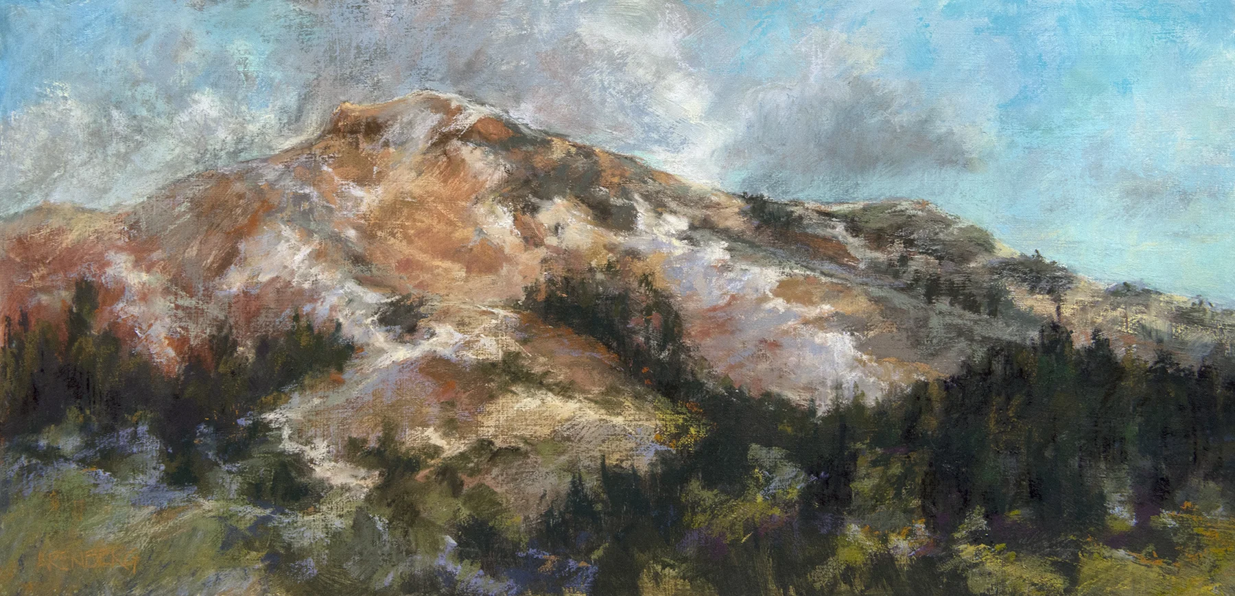 "Spring Thaw in the Rockies"