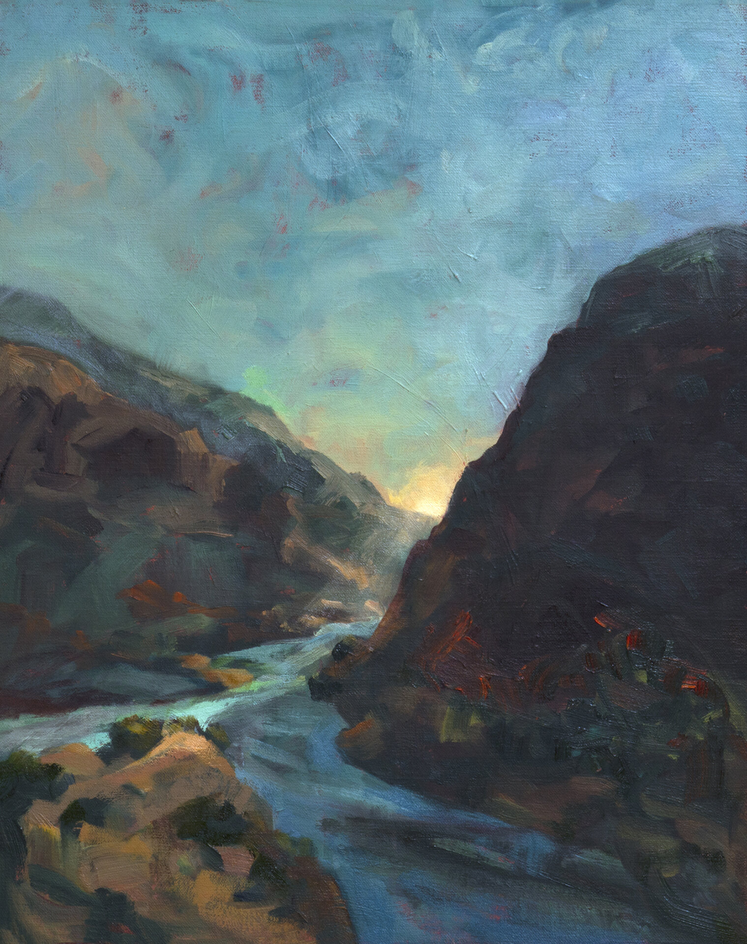 Daybreak in the Gorge