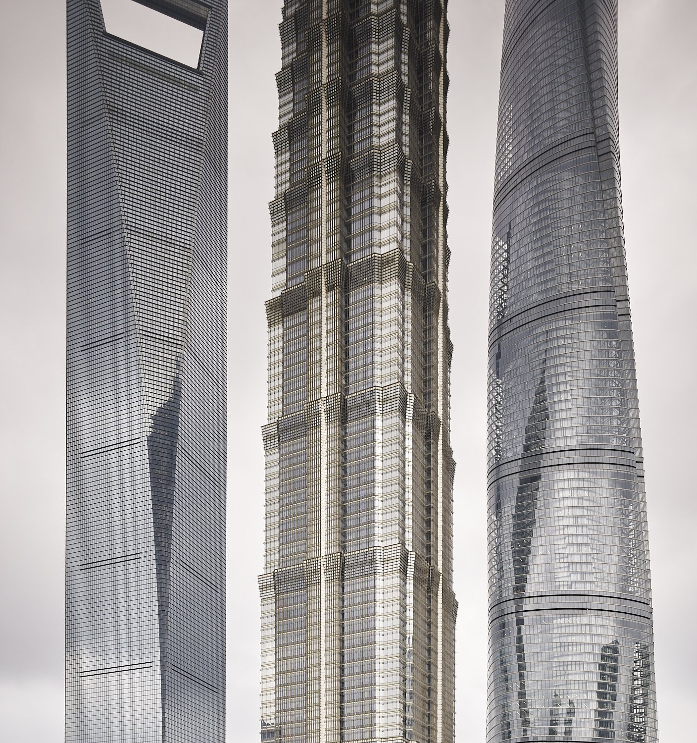 Pudong buildings, Shanghai, China, 2017