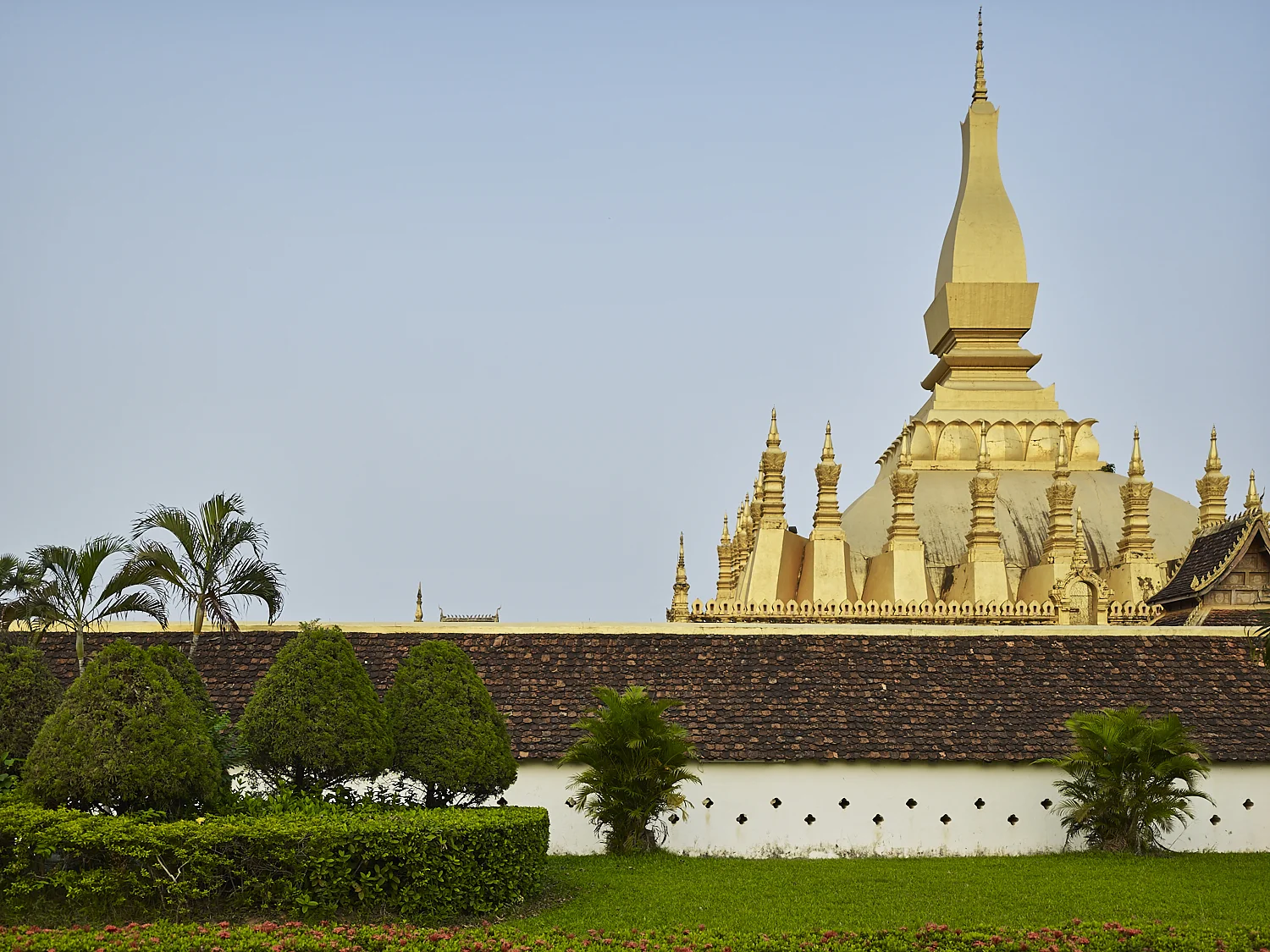 Pha That Luang, Vientiane Laos, 2016