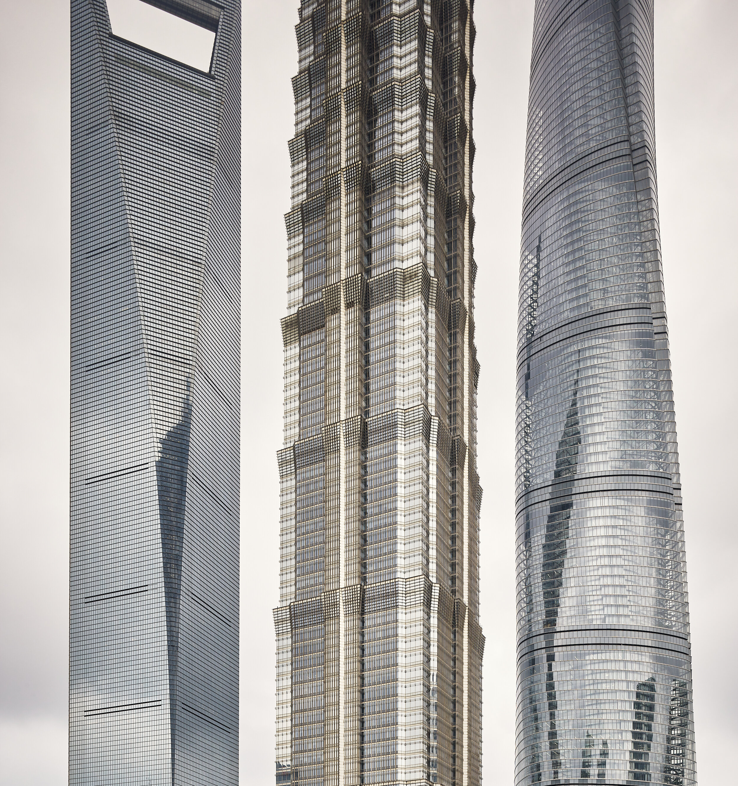  pudong buildings, Shanghai, China, 2017 