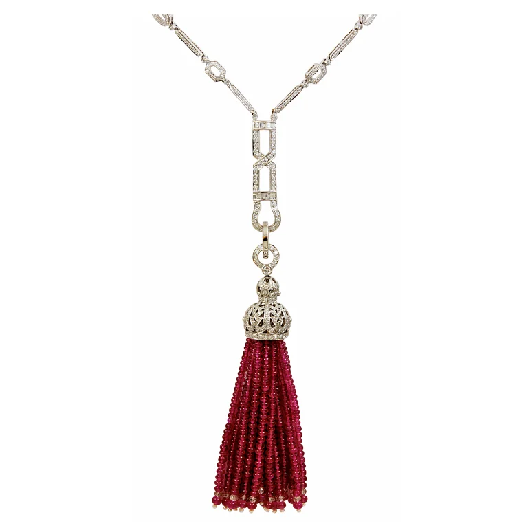 Ruby Diamond Tassel Necklace with Removable Ruby Tassel.jpg