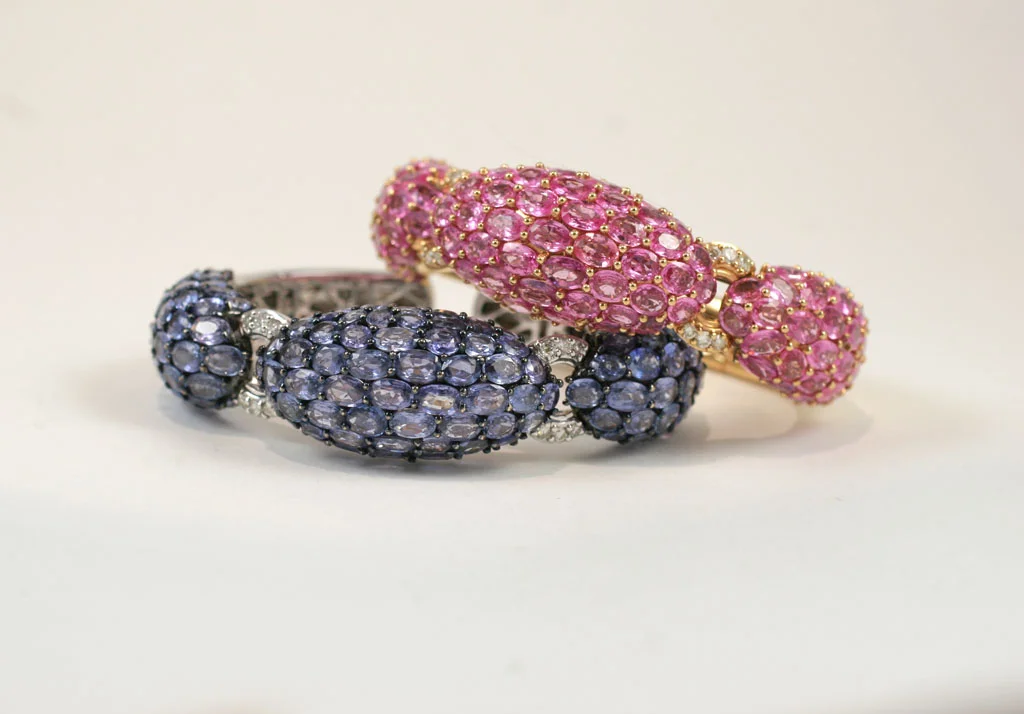 Pink and Blue Sapphire Dinner Bangles 2.jpg