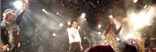 David Babich singing in Tokyo, December 2013