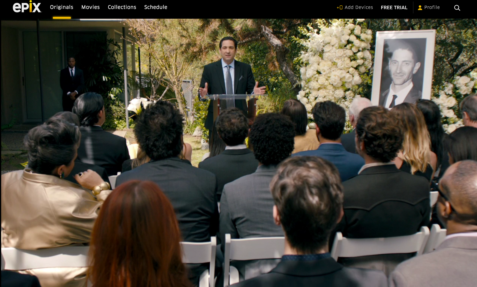 David Babich appearing in Get Shorty, season 2, Episode 4.