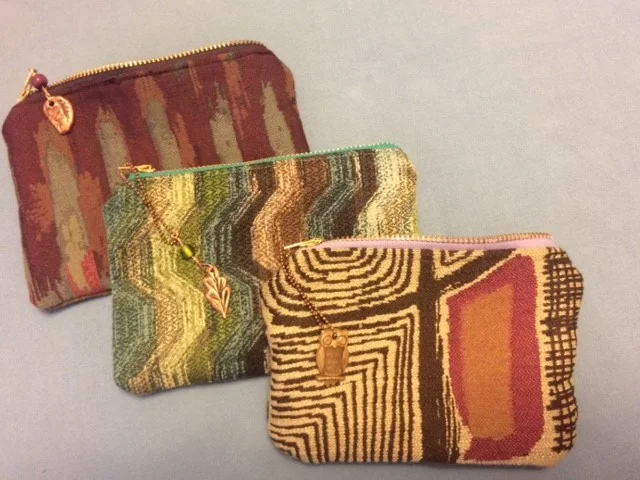 Fiber Arts small purses w upholstery lined and labeled Oct 2018.jpg