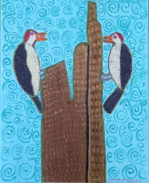 JP+small+painting+woodpecker+reflectiion+2016.jpg