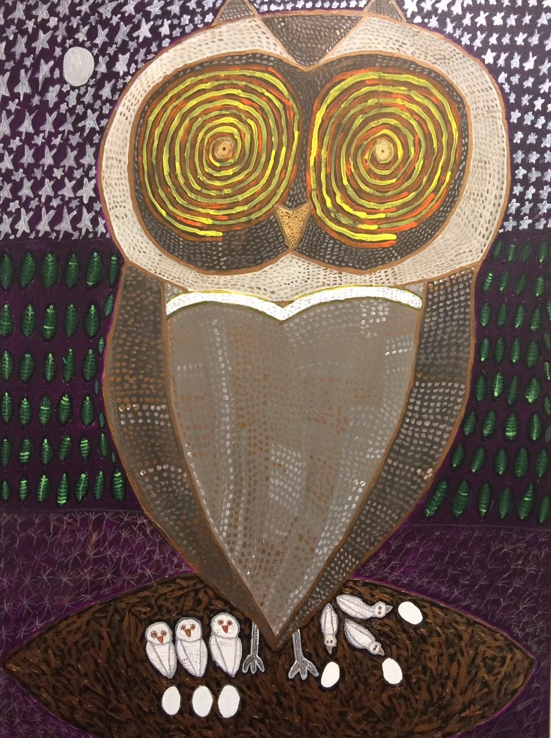 Owl watches geyser going off.jpg