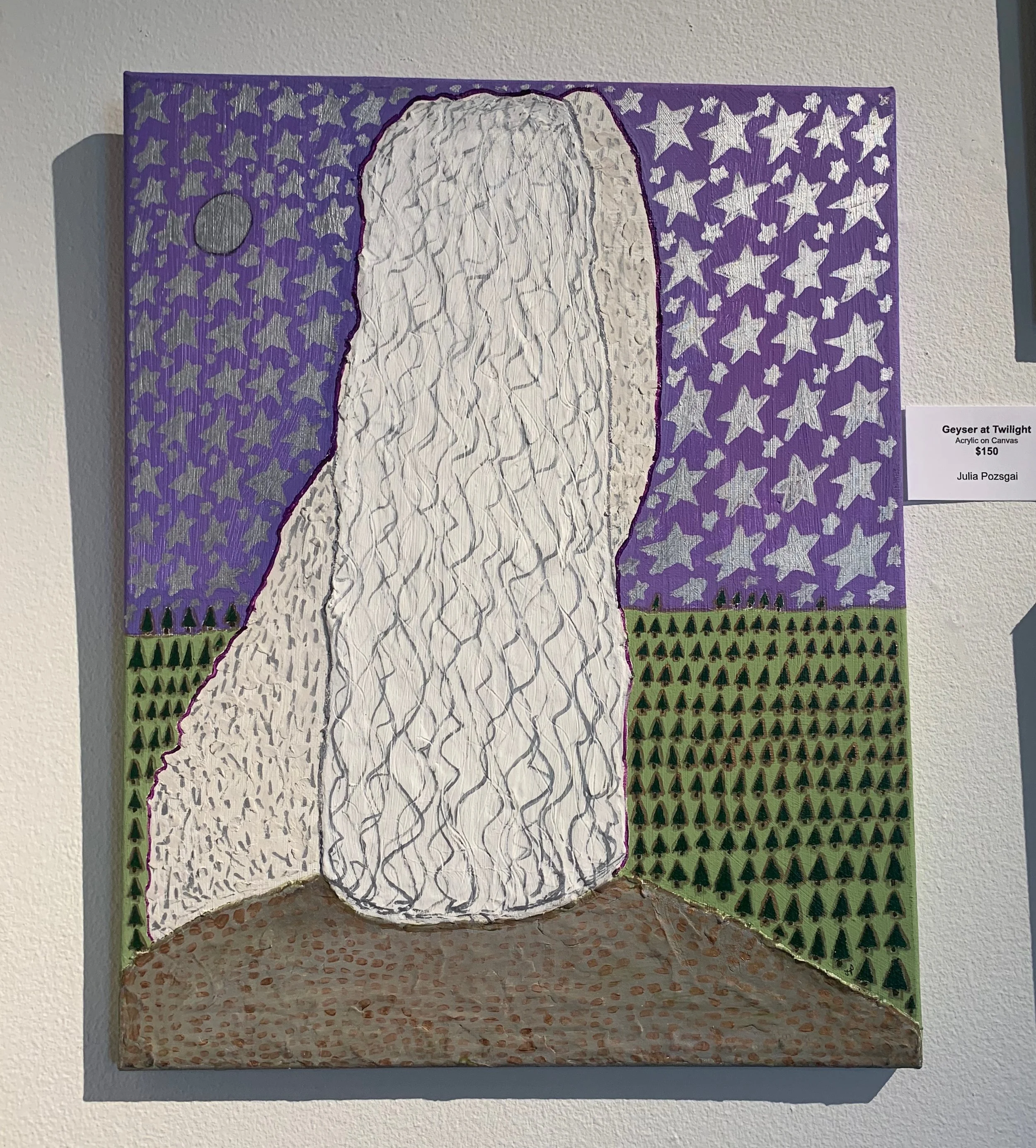 Geyser at Twilight $150