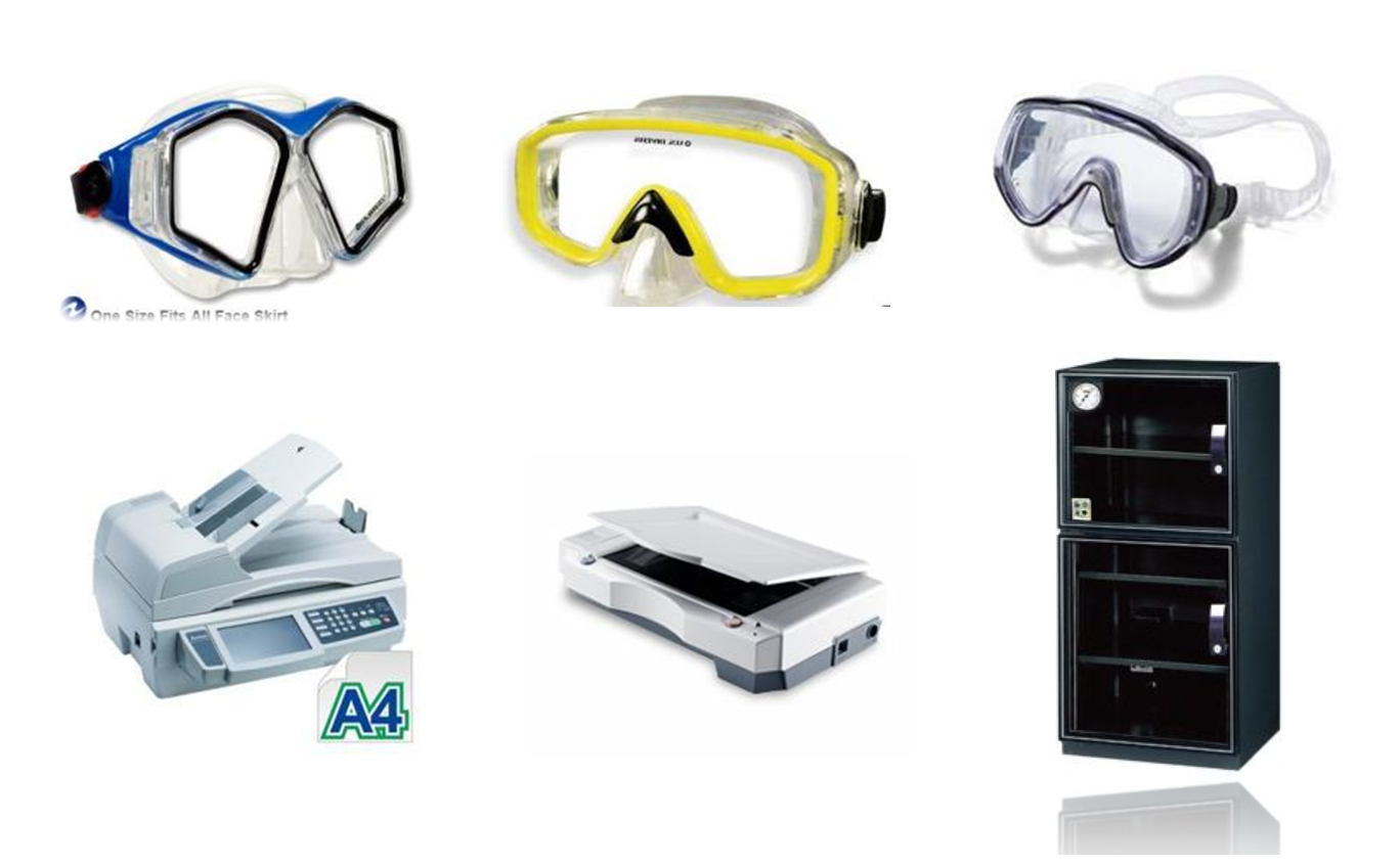 Diving Mask & Office Appliance