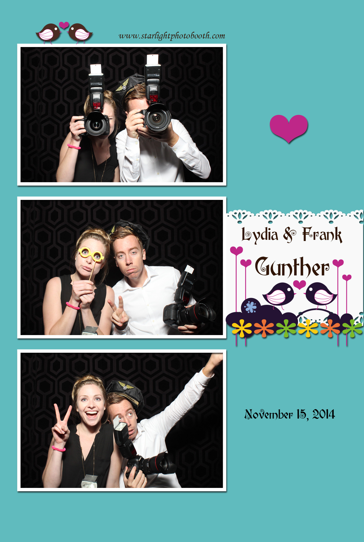 Love Birds Teal