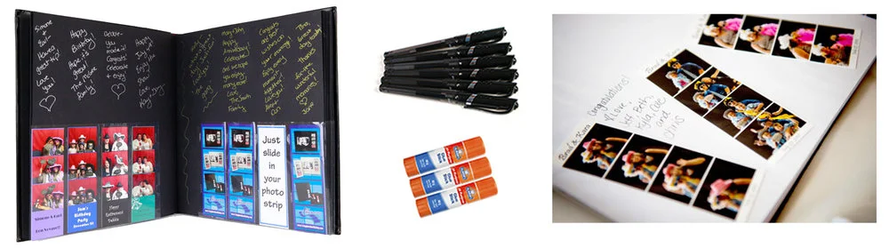 You'll have a great conversation piece on your coffee table with our memory book package