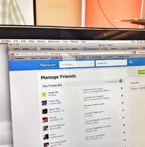 We began by researching Foursquare.