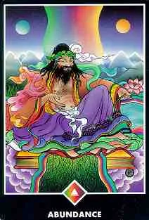 I love this card from the Osho Zen Tarot Deck. It demonstrated the energy of late summer beautifully!