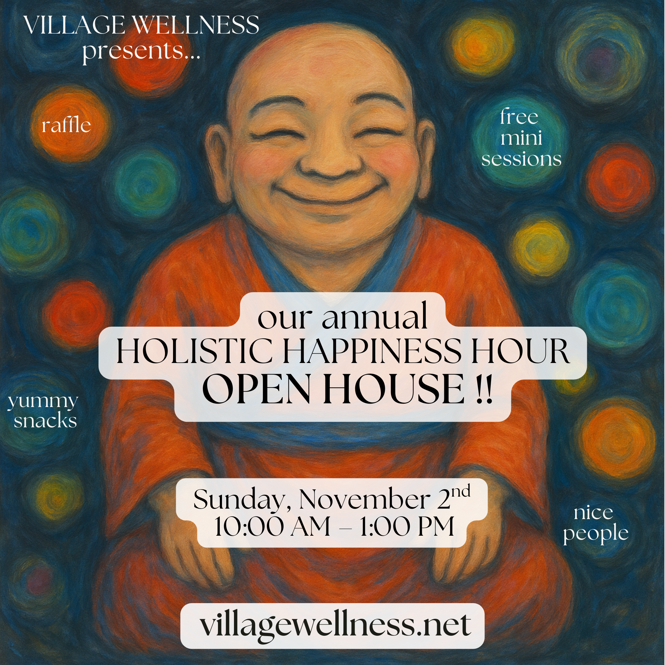 Holistic Happiness Hour Open House !