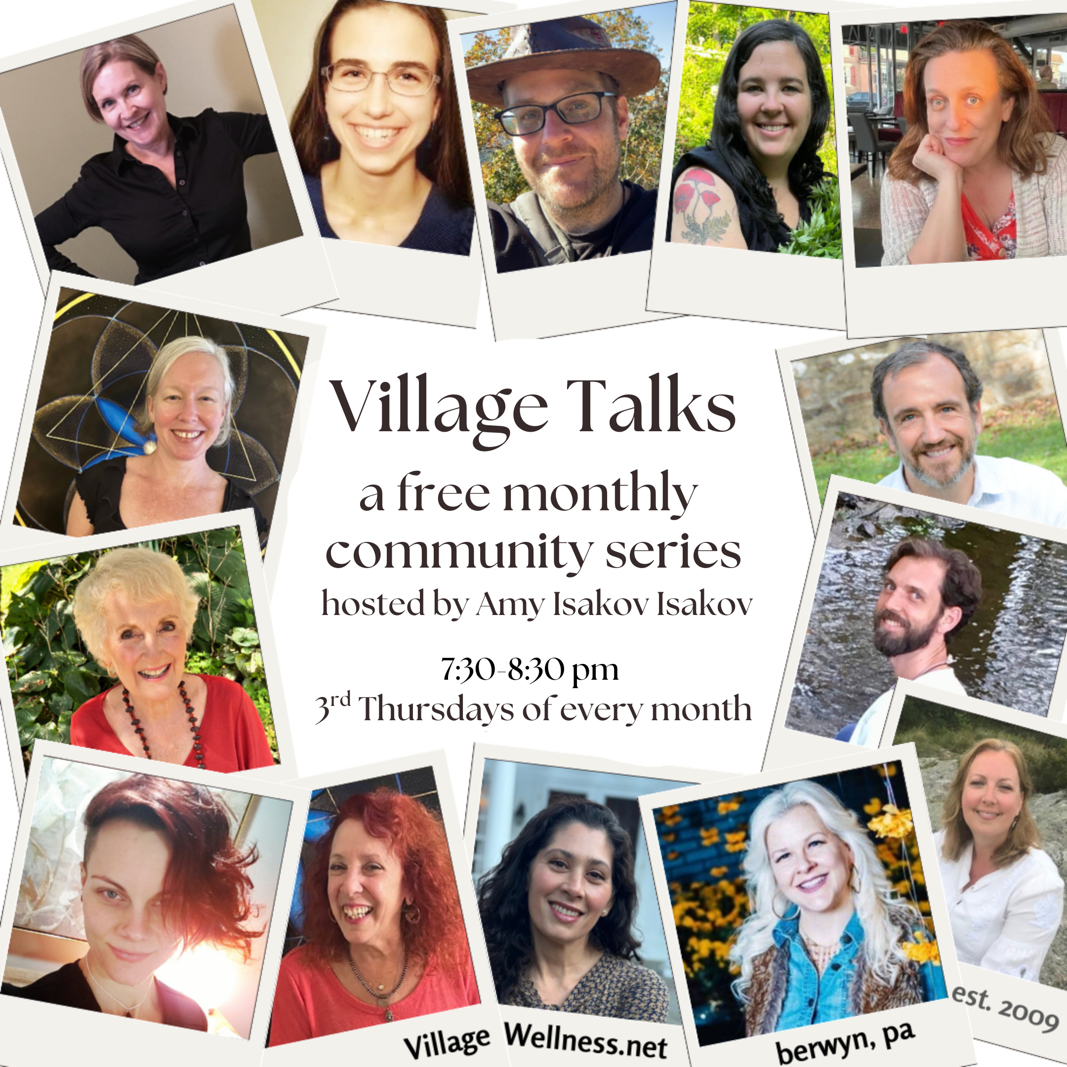 Village Wellness free community talks