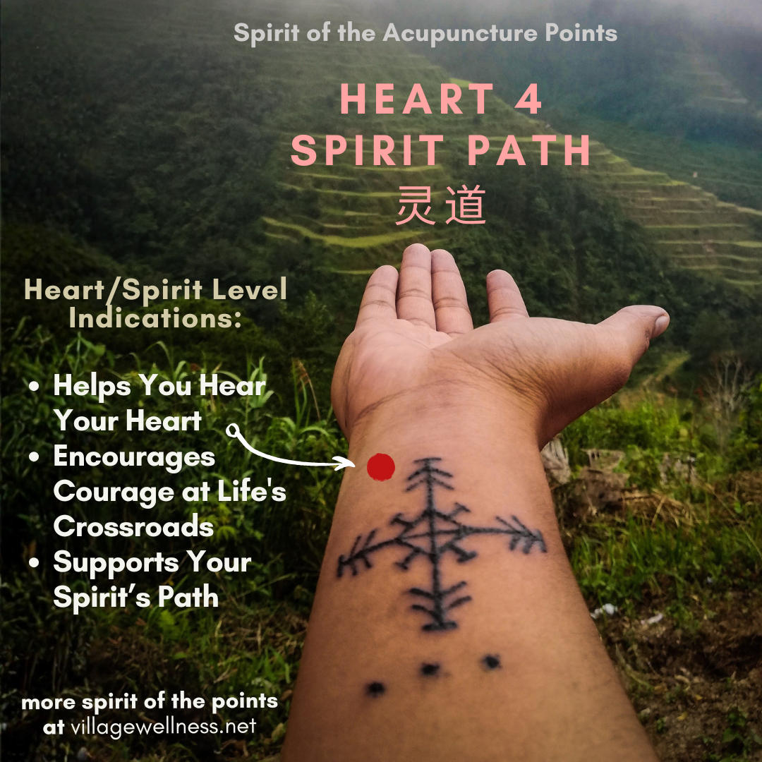 Heart 4 – Spirit Path – An Acupuncture Point to Trust Your Heart, Follow Your Inner Wisdom, &amp; Discover the Way Forward