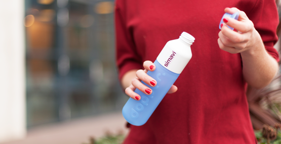 Dopper water bottles make for great brand visibility and support sustainable habits.