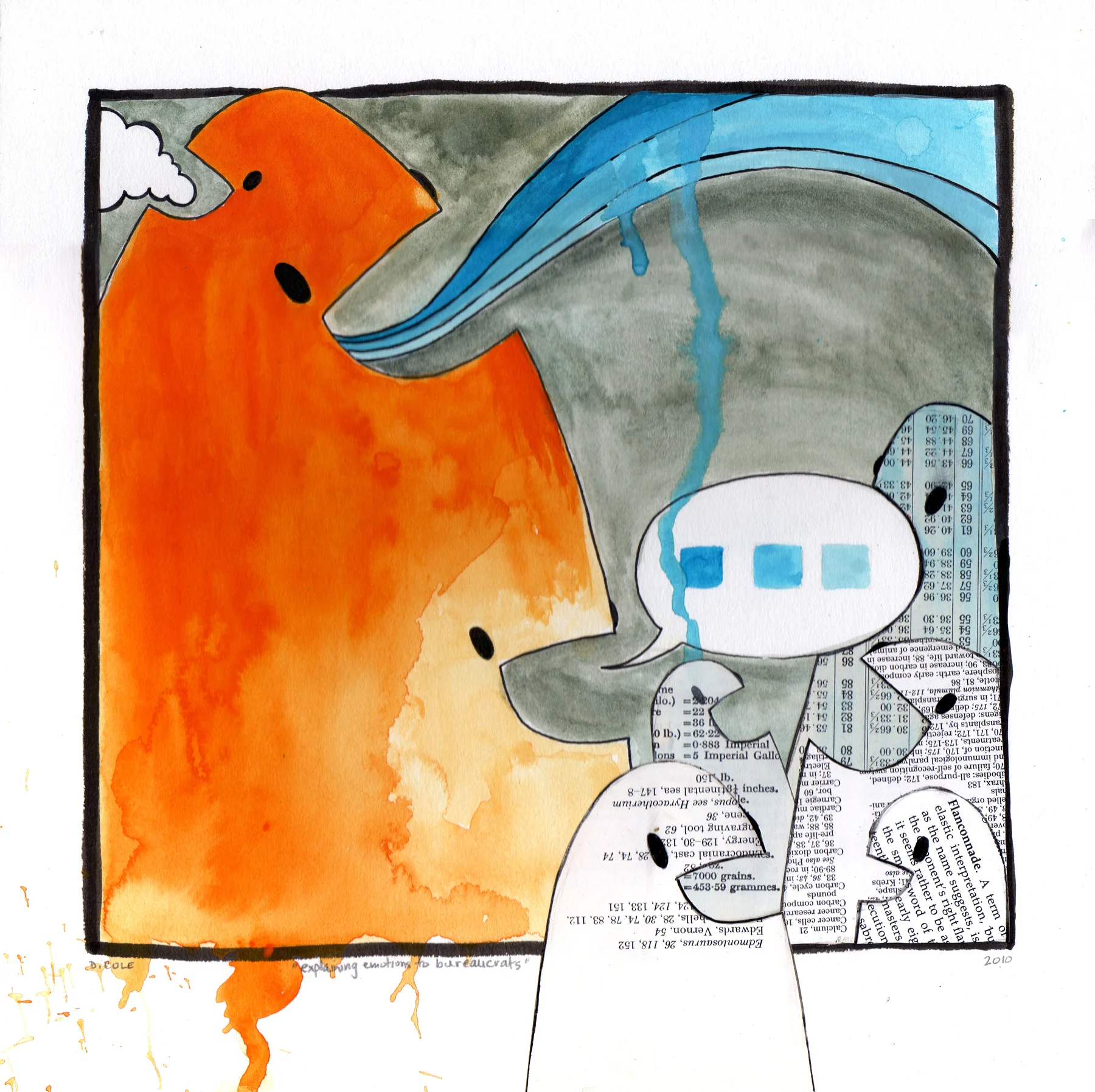 explaining emotions to bureaucrats
