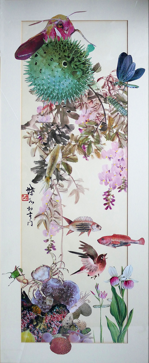 Still life with moth - SOLD