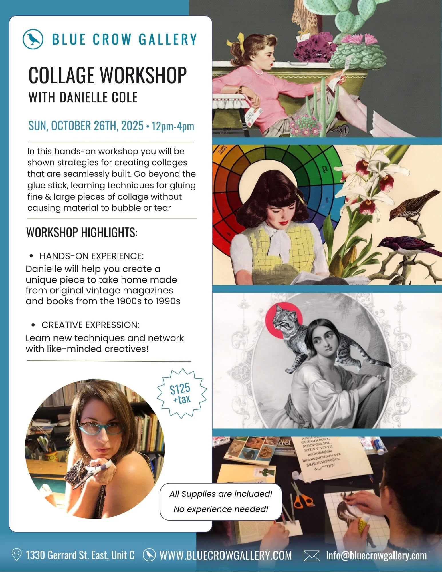 Collage worksop @ Blue crow gallery