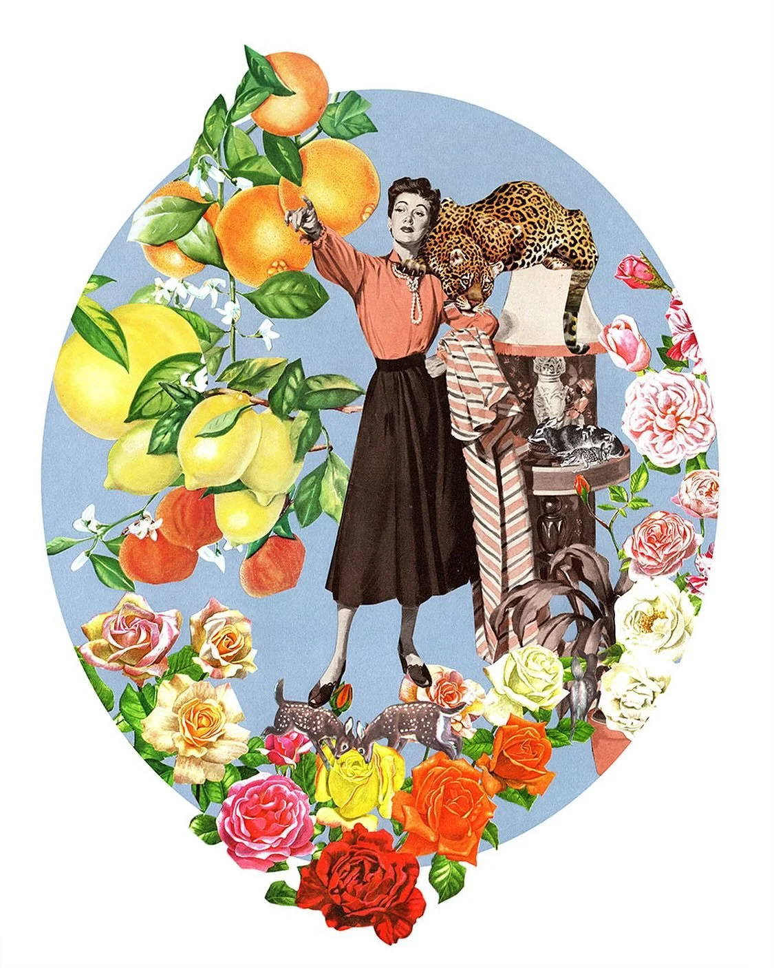 Dearest. Vintage collage. 16x20. 
#beautifulbizarremagazine