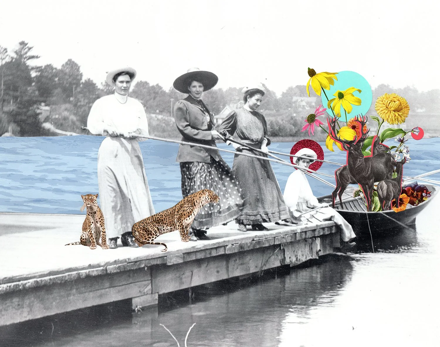 Gone fishing 22x28