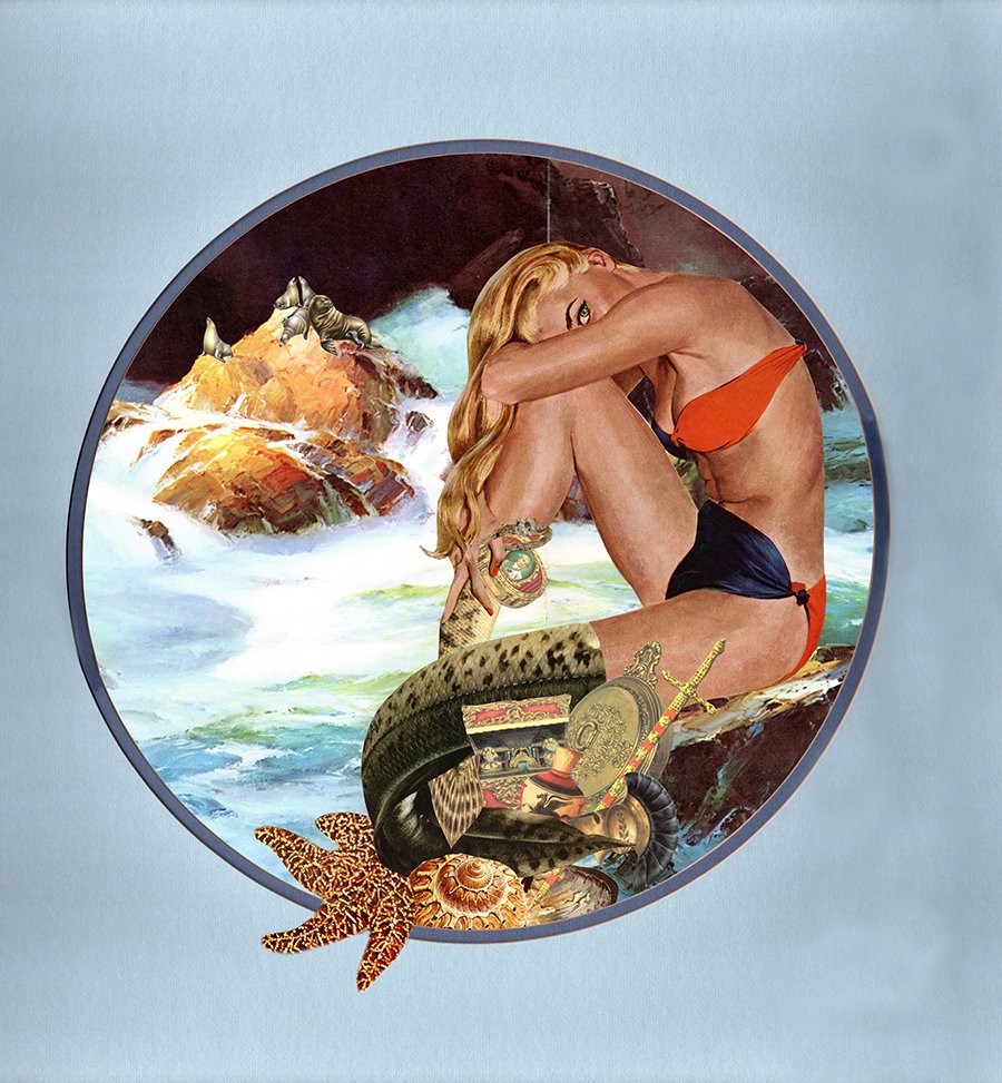 ON LOAN Siren song 19.5x19.5