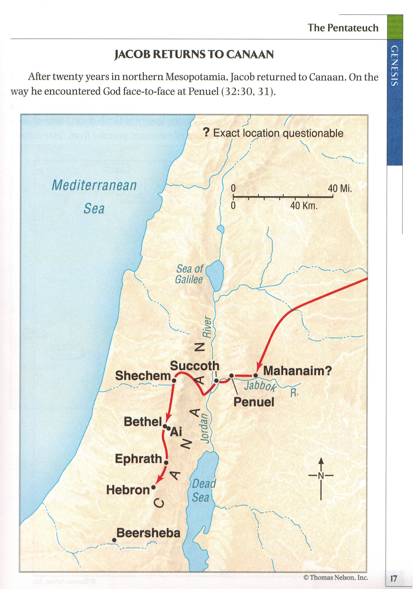 Diagram from the Thomas Nelson Book of Bible Maps and Charts (used with permission of publisher)