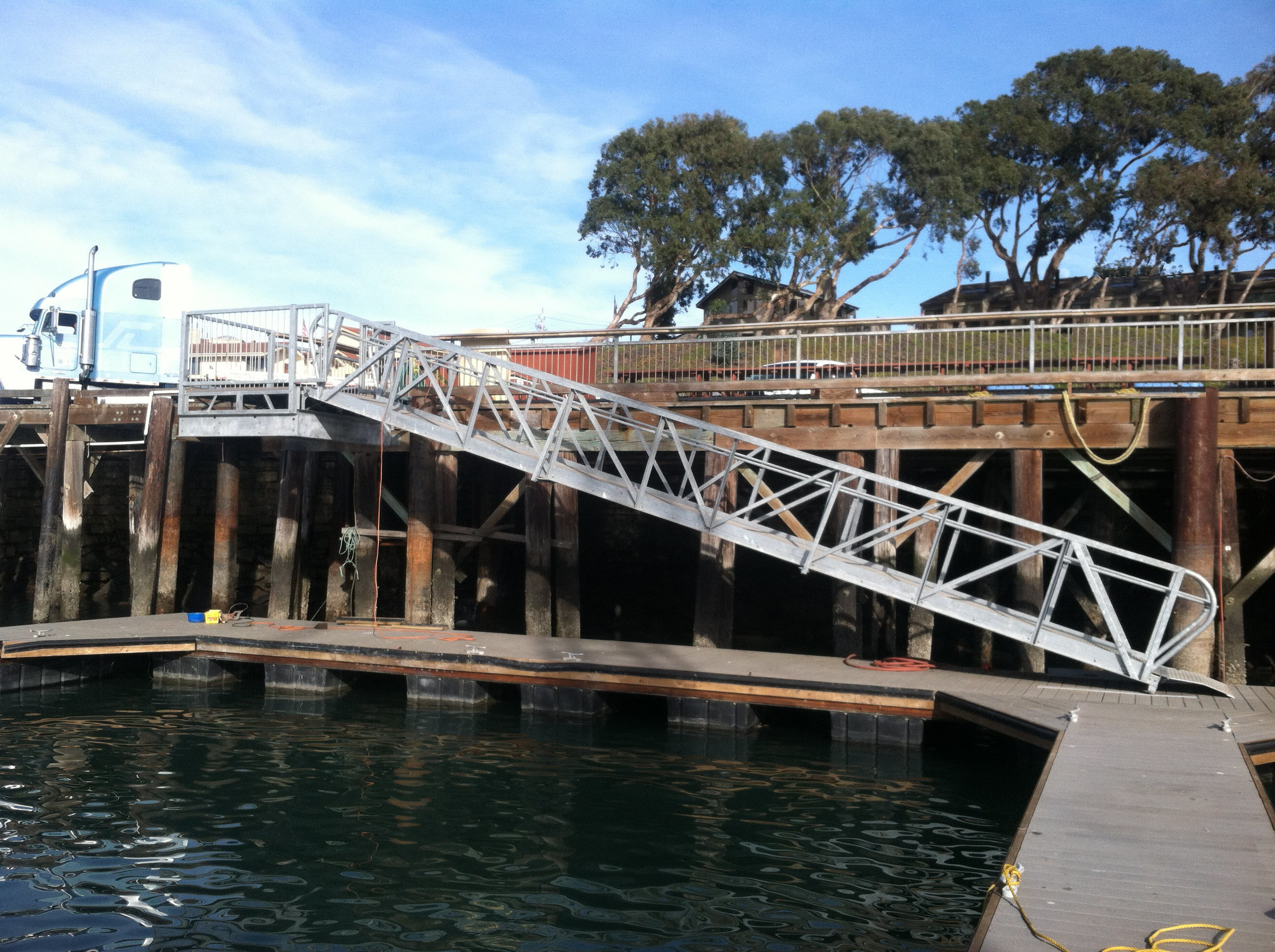 Gangway Support Structure