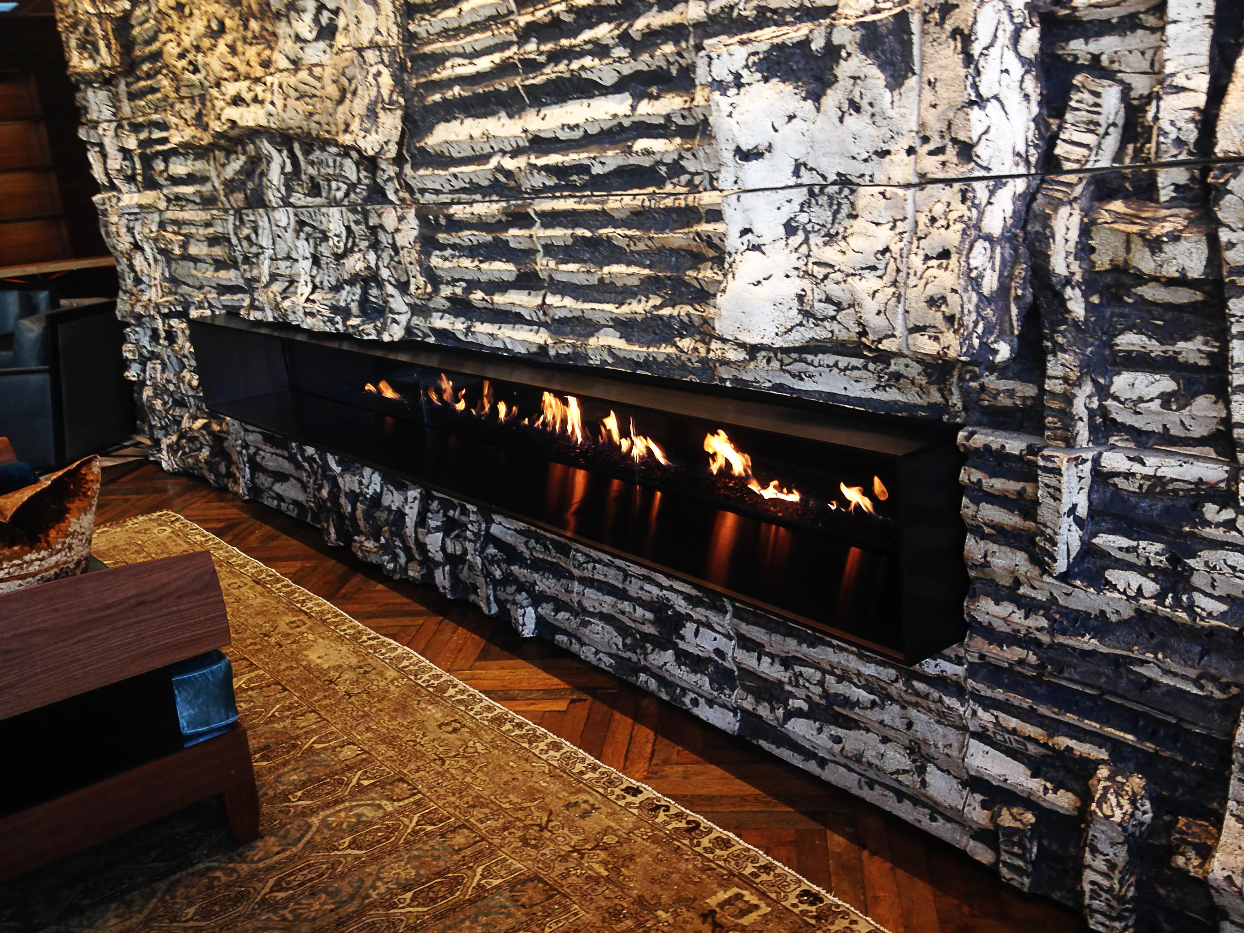 Bronze Fireplace Surround