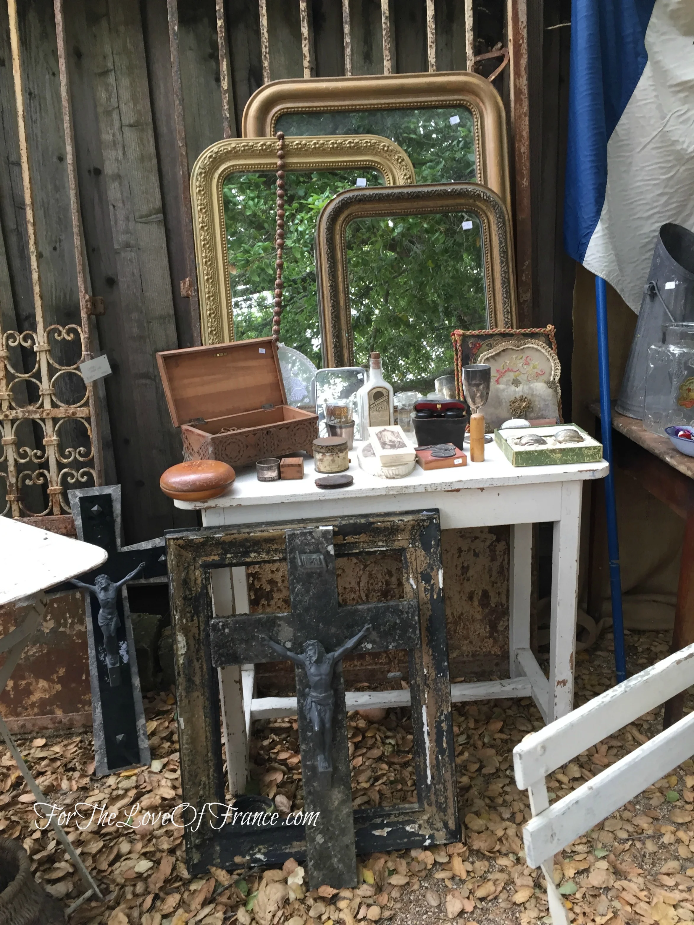 Antique Gilt French Mirrors from Grenouille French Antiques