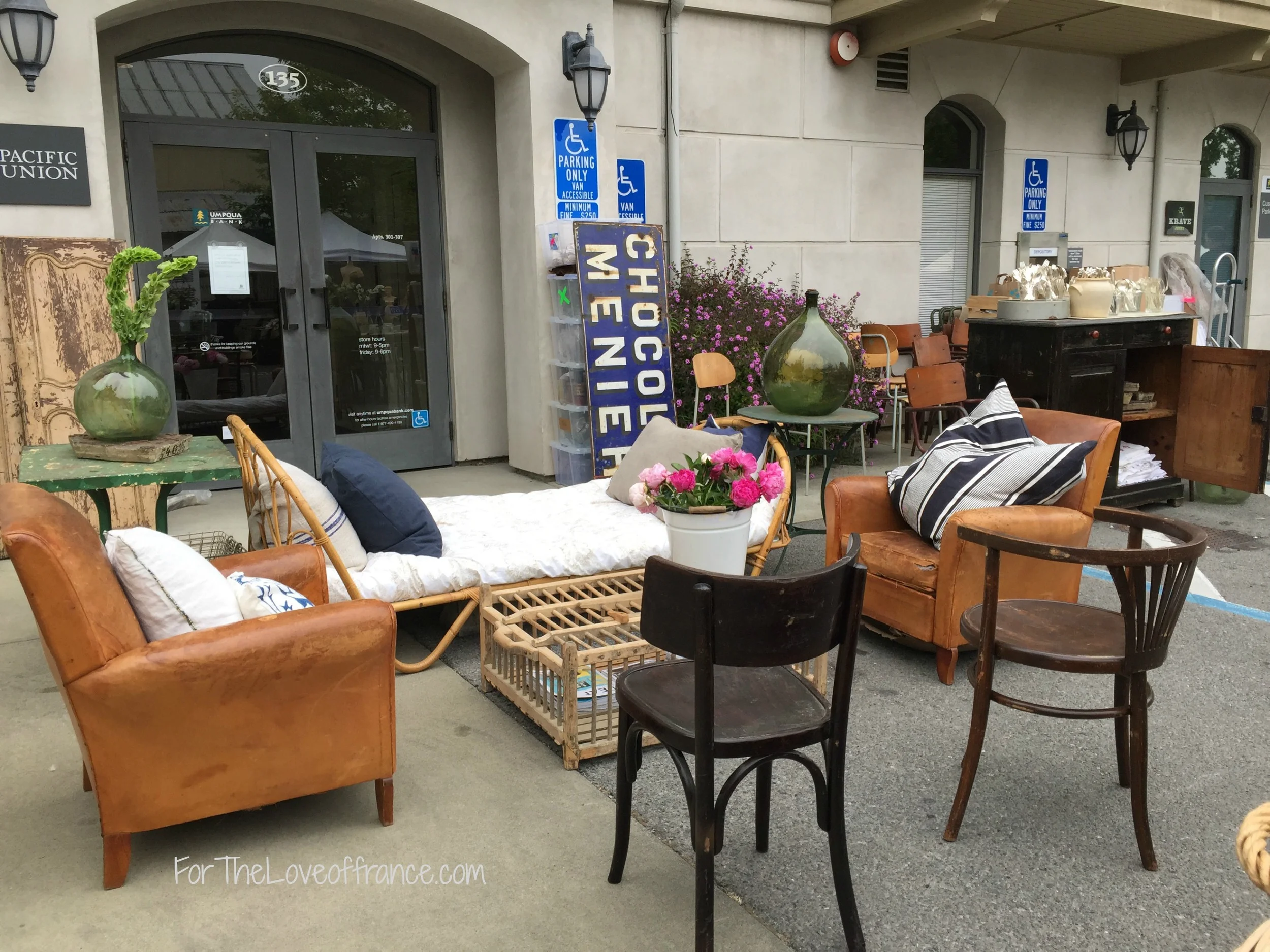 Outside Vintage Living Area