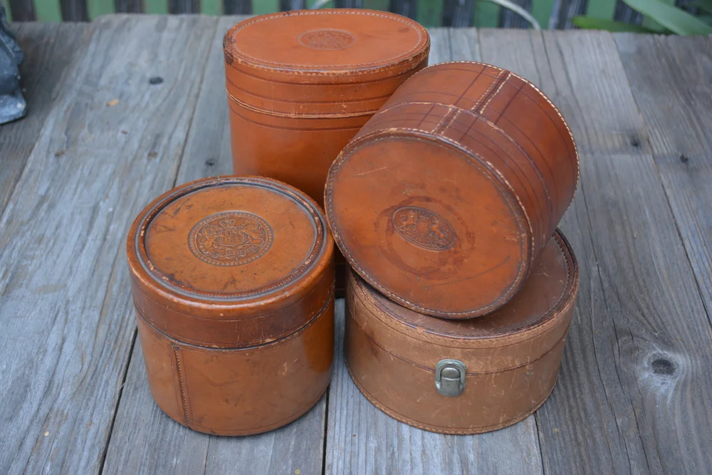 Collar Boxes with London Makers Crest