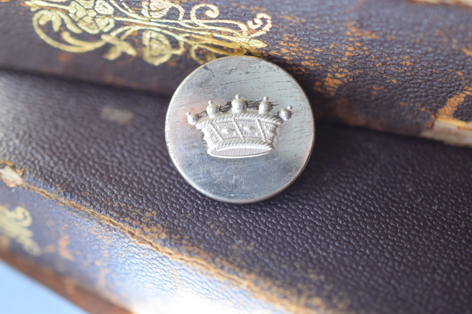 Antique French Livery buttons