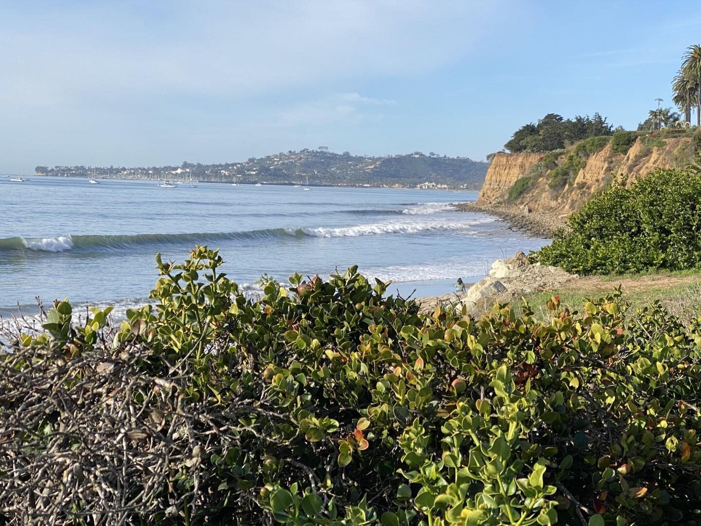 Beautiful morning at Butterfly Beach. Wishing you a happy and healthy day. #butterflybeach #montecito  #fortheloveoffrance #grateful #vintagefrenchdecor