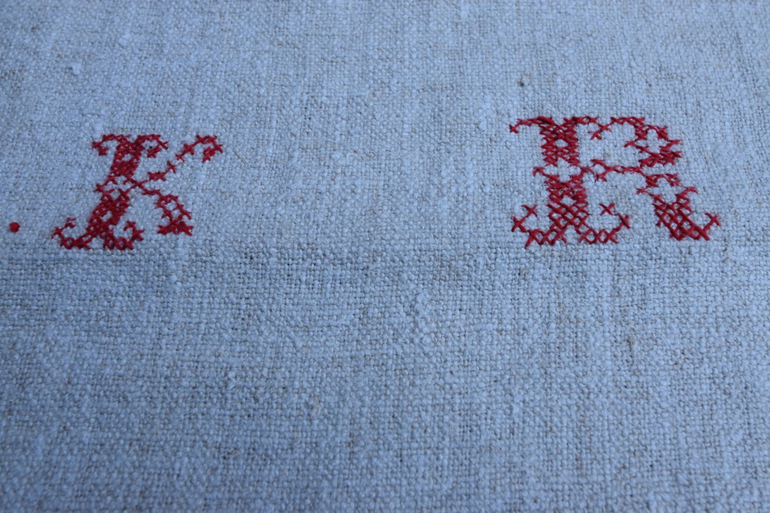 Hand-Embroidered Monograms