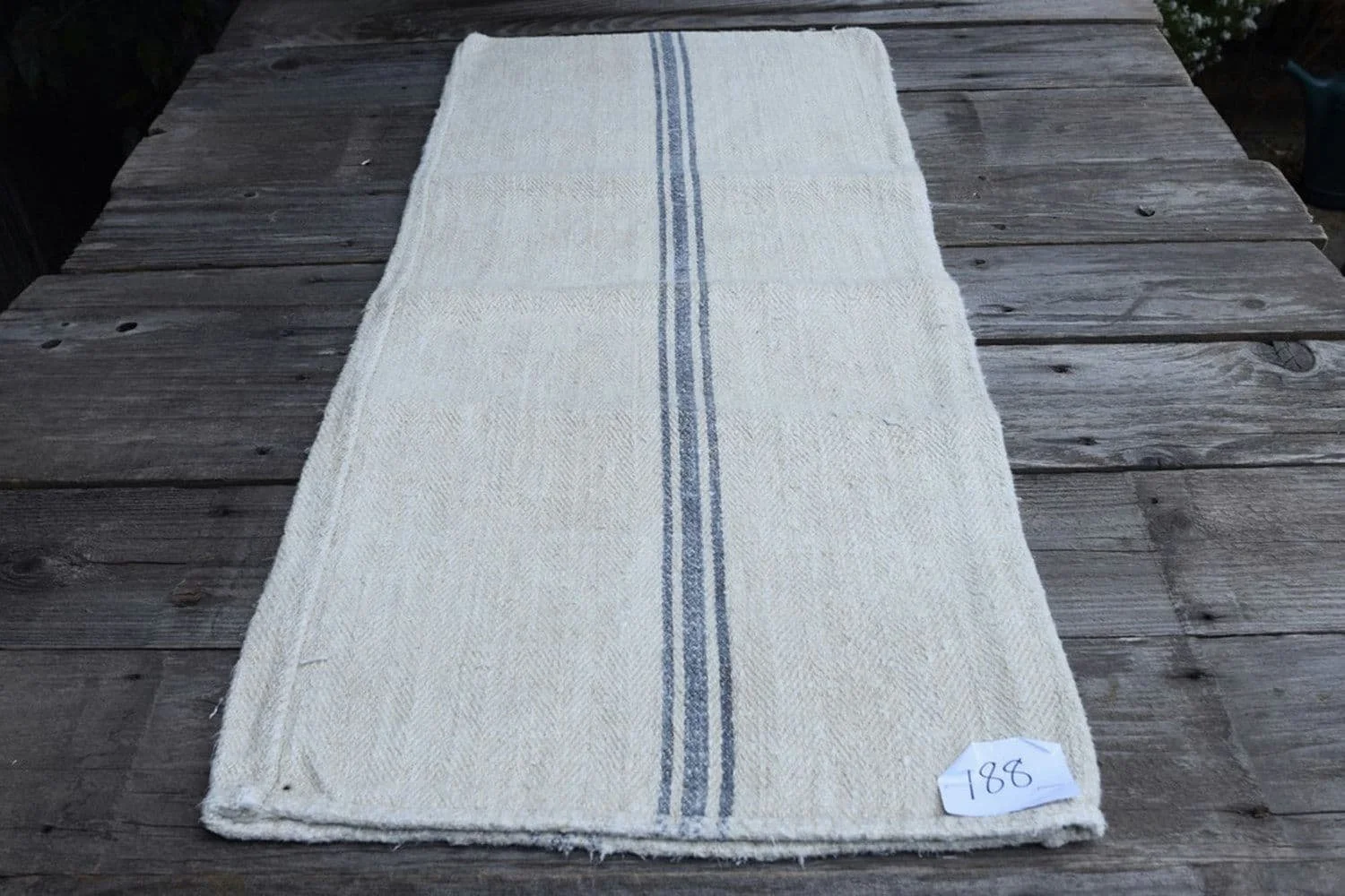 2-french-grain-sack-with-medium-blue-stripes+european-farmhouse-style +for-the-love-of-france.jpeg