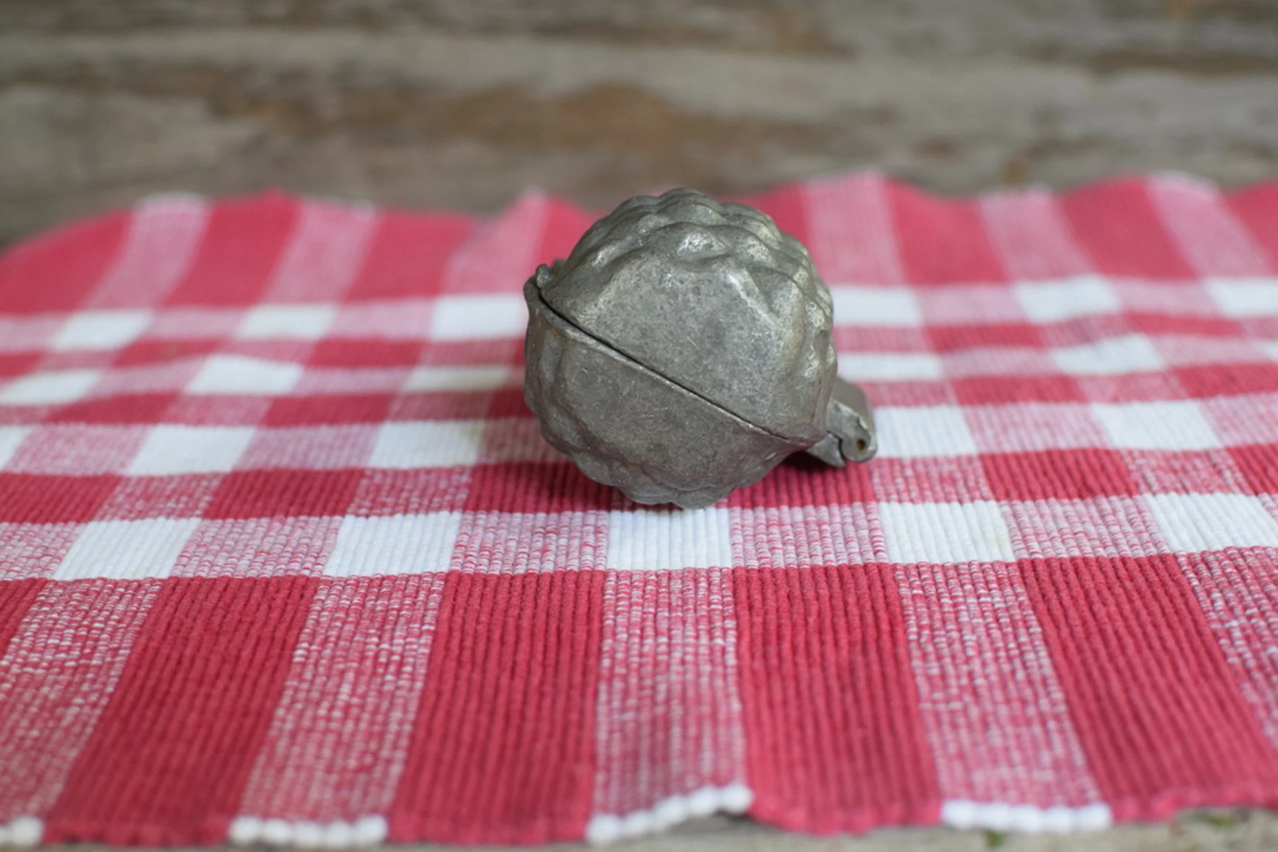 Antique Pewter Pineapple Mould Ice Cream