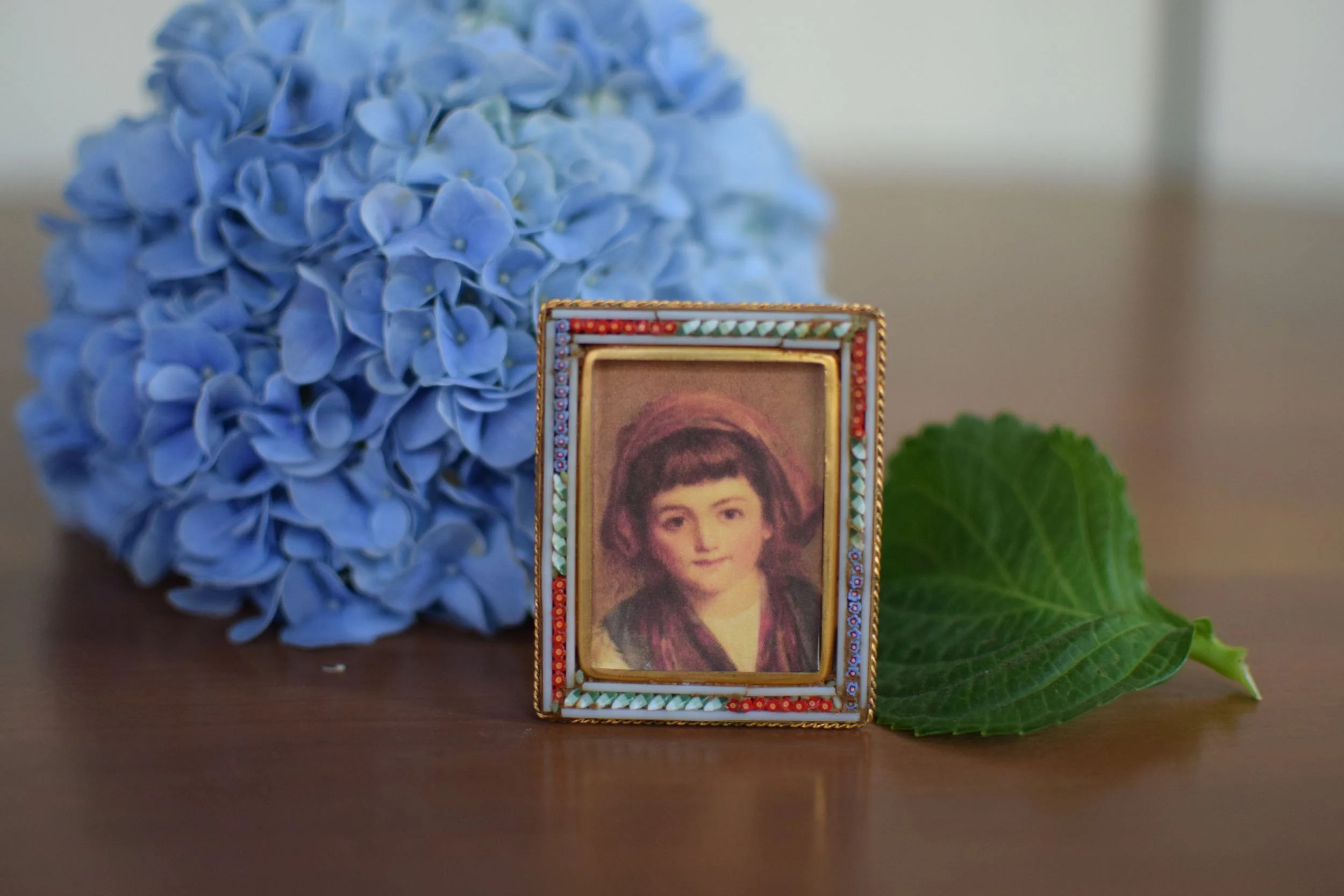 Vintage Italian 1930's Micromosaic Frame