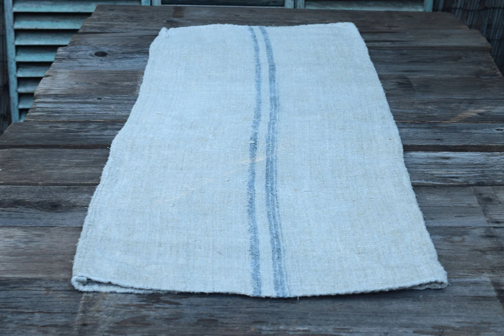 Antique French Linen Grain Sacks