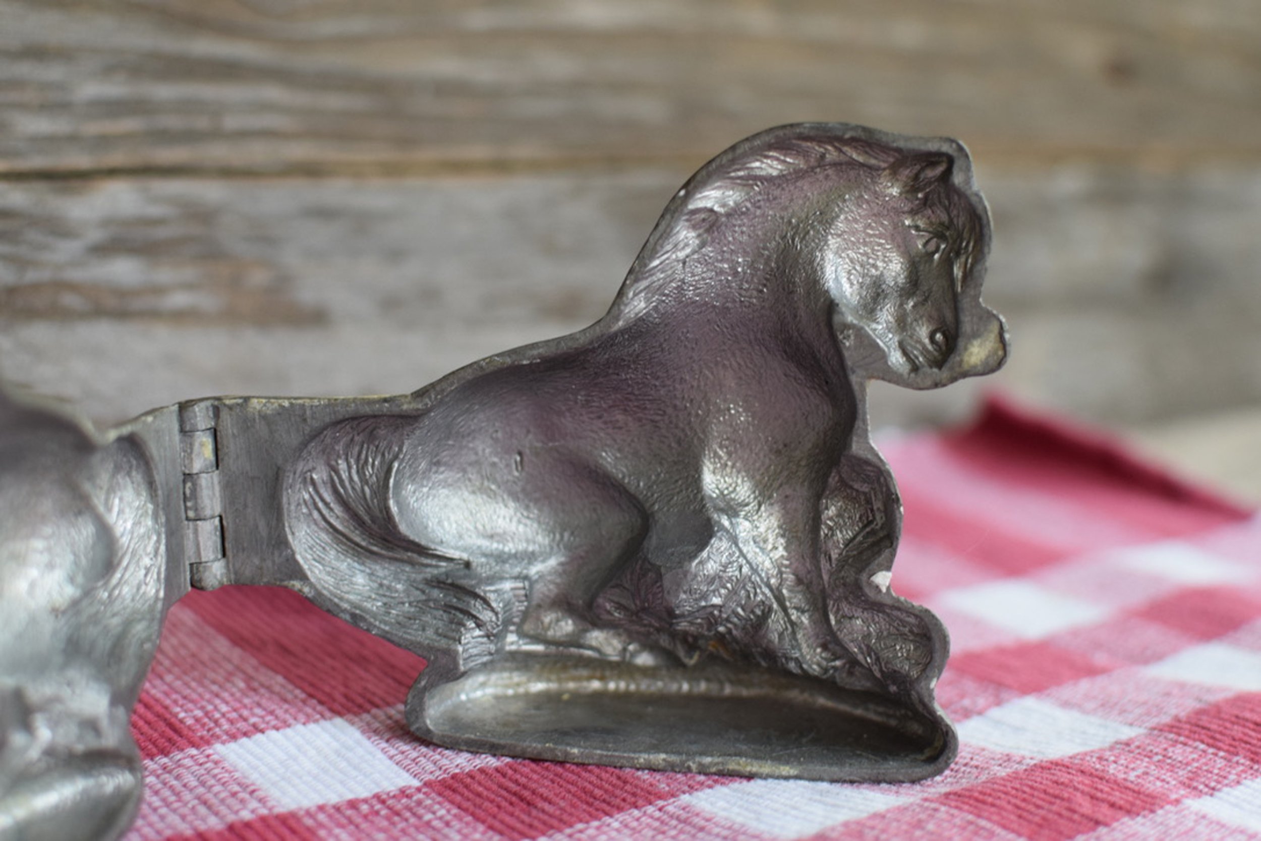 Antique Ice Cream Horse Mould