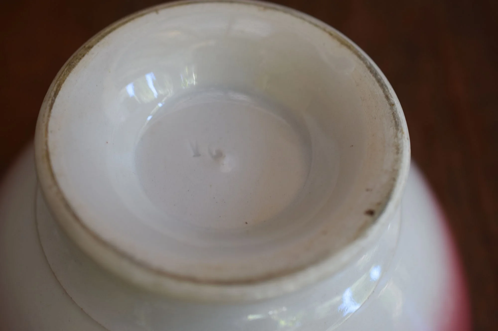 Vintage French Provincial Cafe au Lait Bowl
