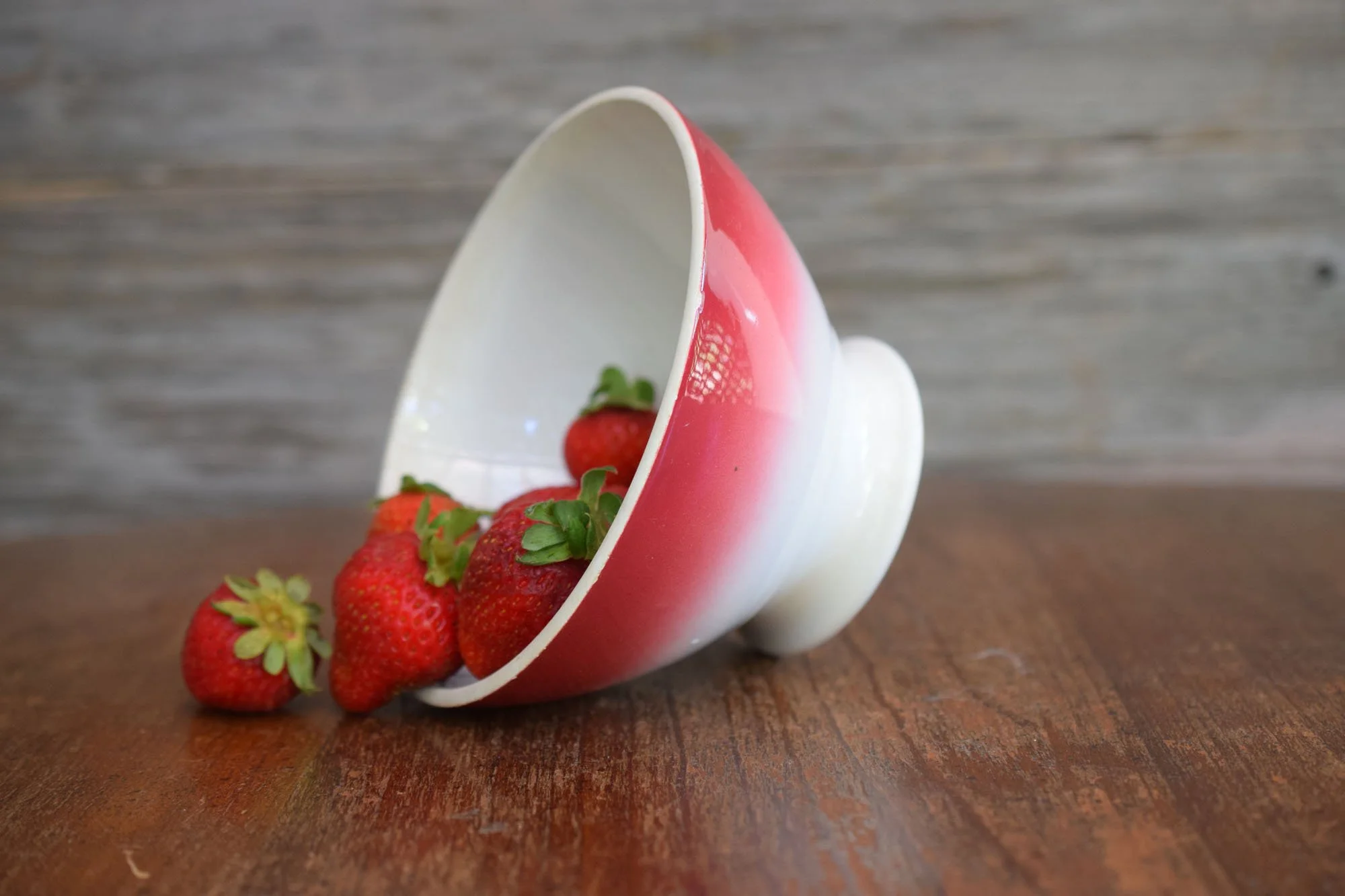 Vintage French Provincial Cafe au Lait Bowl