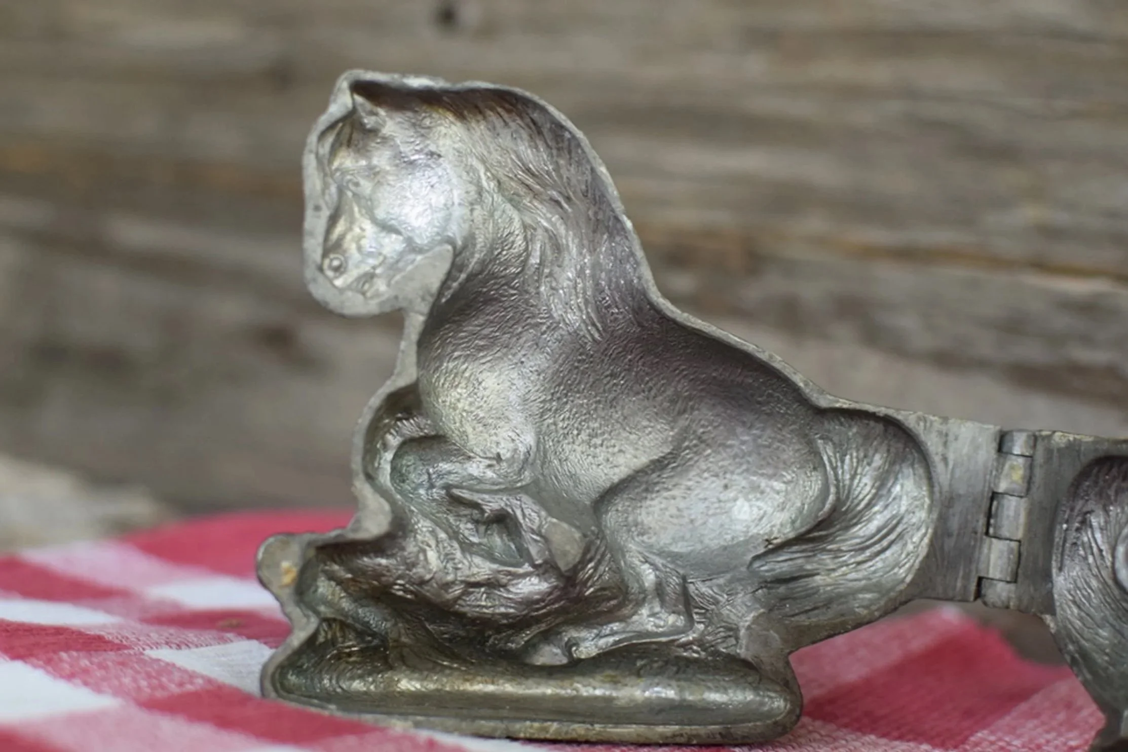 Antique Ice Cream Horse Mould