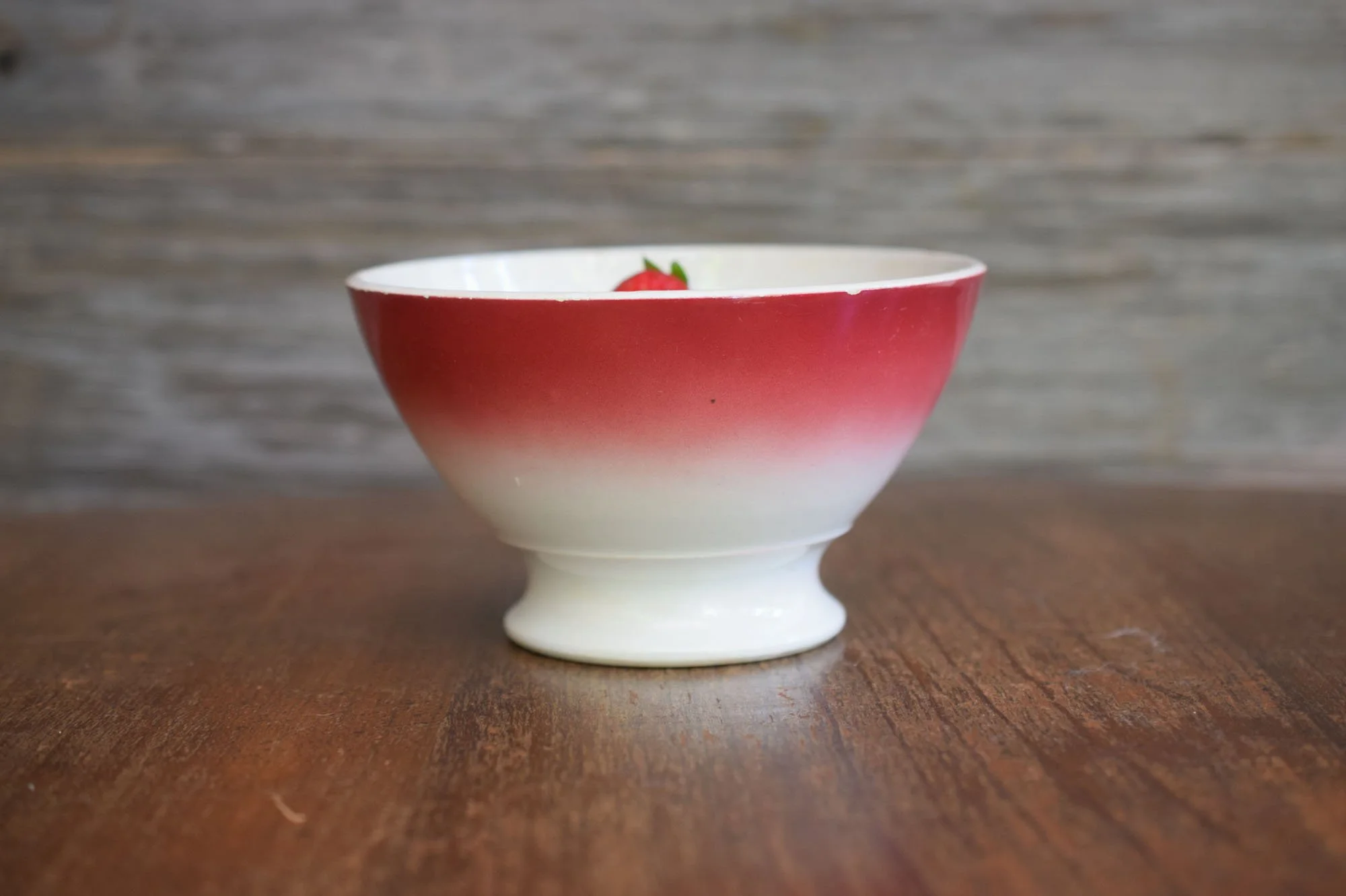 Vintage French Provincial Cafe au Lait Bowl